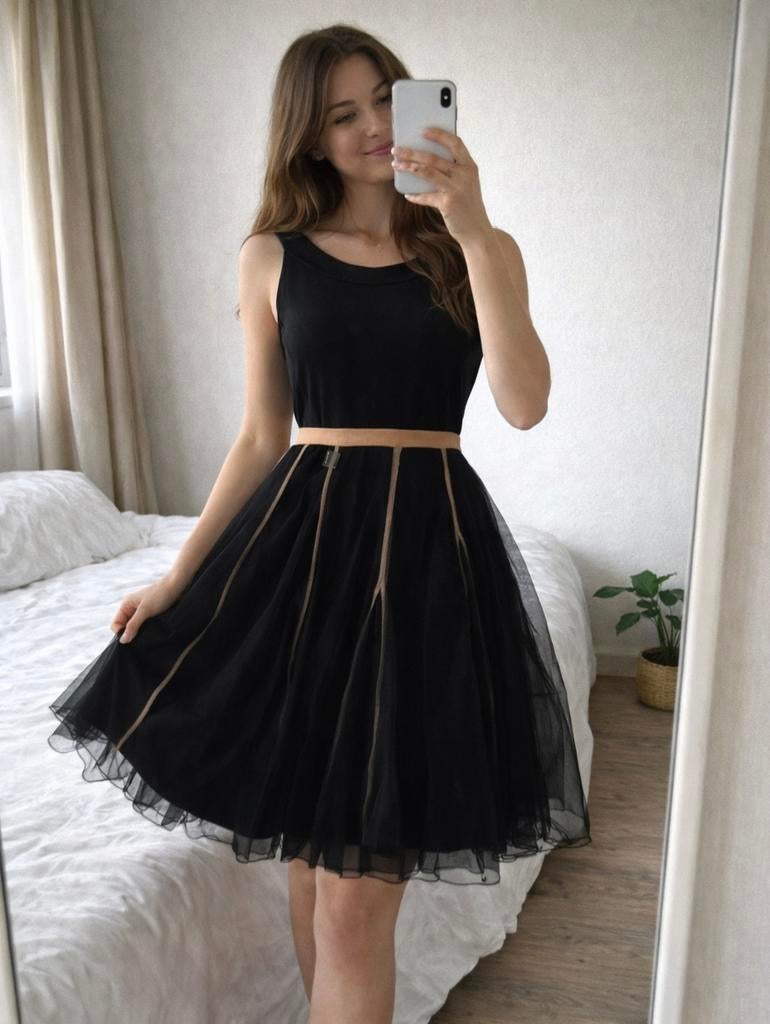 Dept Puffy zwarte tule rok nieuw maat XS/ S, Kleding | Dames, Rokken, Zwart, Nieuw, Ophalen of Verzenden, Maat 36 (S)