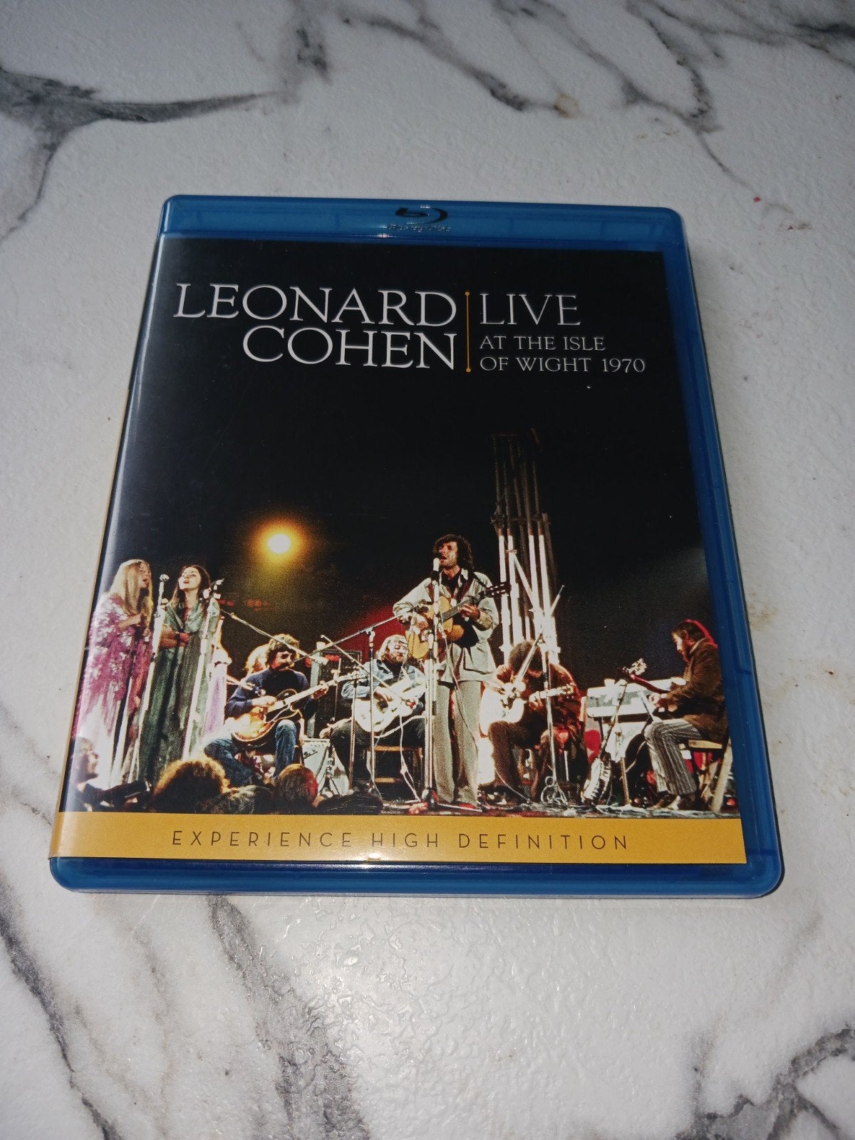 Leonard Cohen Live At The Isle Of Wight 1970 Blu-ray, Engels, Alle leeftijden, Ophalen of Verzenden, Zo goed als nieuw