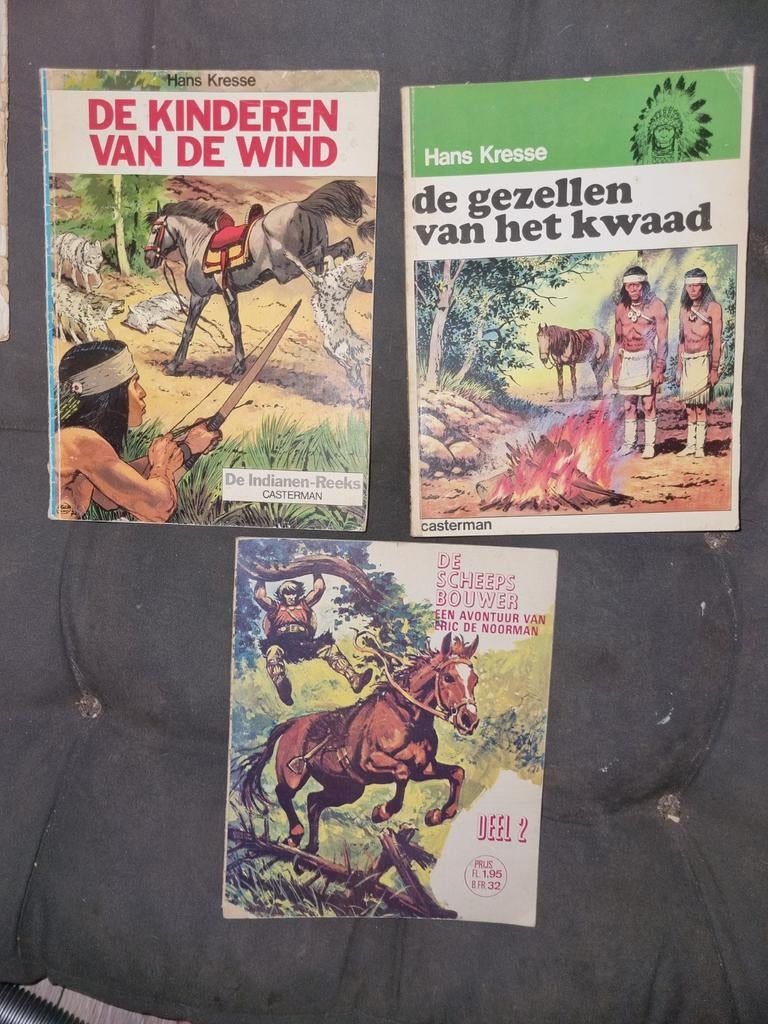 Hans Kresse Stripboeken: De Kinderen van de Wind,, Boeken, Stripboeken, Ophalen of Verzenden