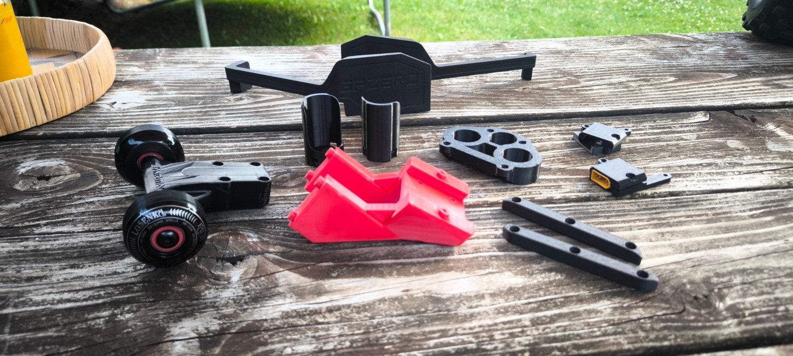 Arrma Kraton & Outcast 8S 3d onderdelen, Ophalen of Verzenden, Nieuw, Onderdeel