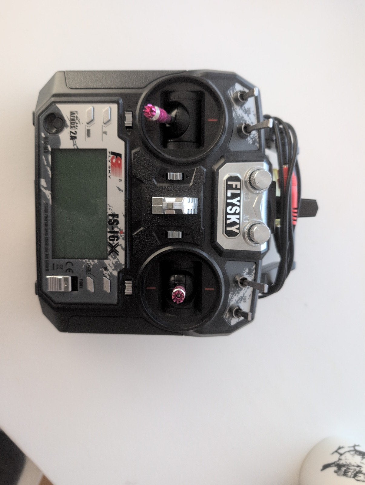 Flysky FS-i6X 6-kanaals zender plus USB plug en kabel, Hobby en Vrije tijd, Ophalen of Verzenden, Zo goed als nieuw
