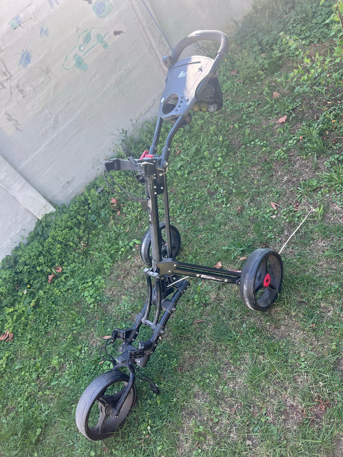 Black Owl Golf Golftrolley, Sport en Fitness, Golf, Ophalen, Gebruikt, Golfkar, Overige merken