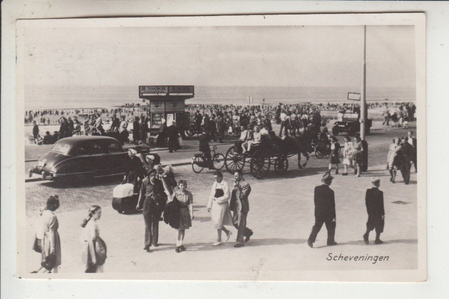 Scheveningen, Ophalen of Verzenden, 1940 tot 1960, Gelopen, Zuid-Holland