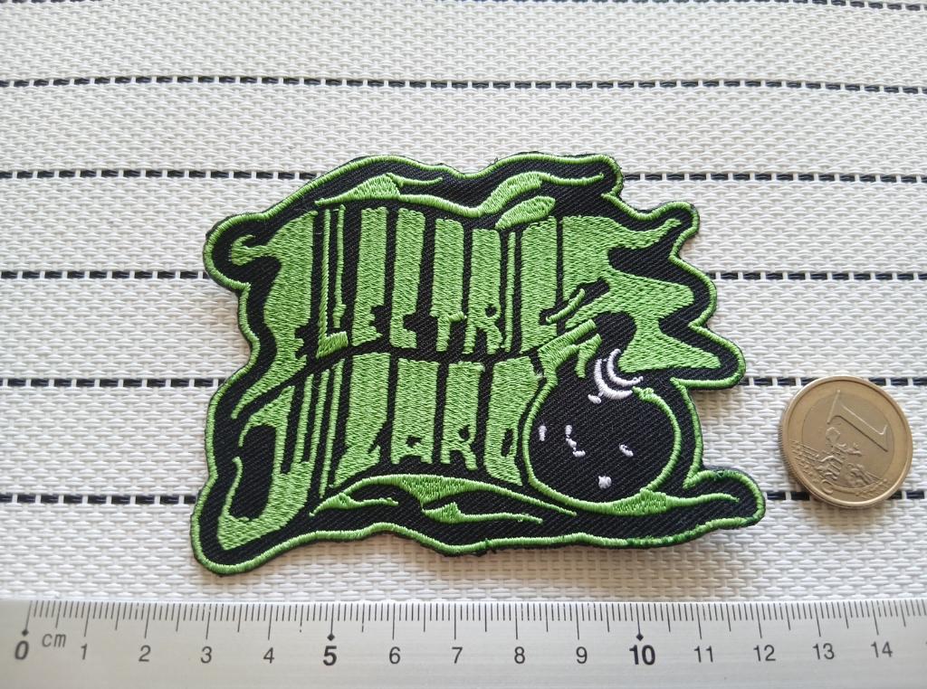 Electric Wizard mooie nieuwe shaped patch e18 metal, Verzenden, Nieuw, Kleding