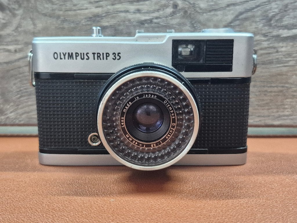 Olympus Trip 35, Audio, Tv en Foto, Fotocamera's Analoog, Ophalen of Verzenden, Niet werkend, Compact, Olympus