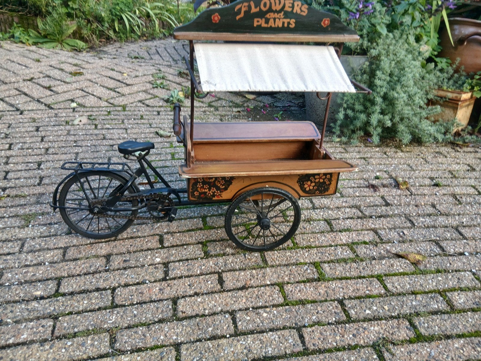 model bakfiets flowers and plants, Ophalen of Verzenden, Huis en Inrichting