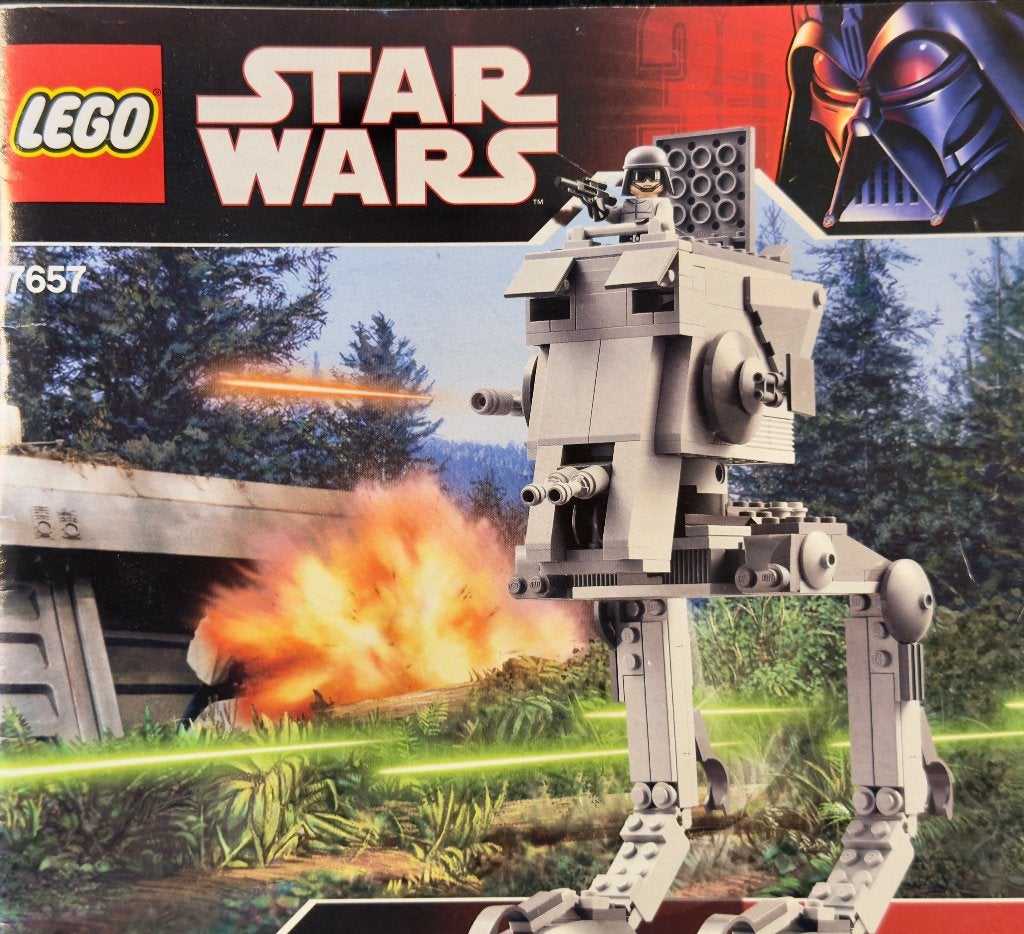 Lego 7657 AT-ST, Compleet, Gebruikt, Star Wars, Verzenden