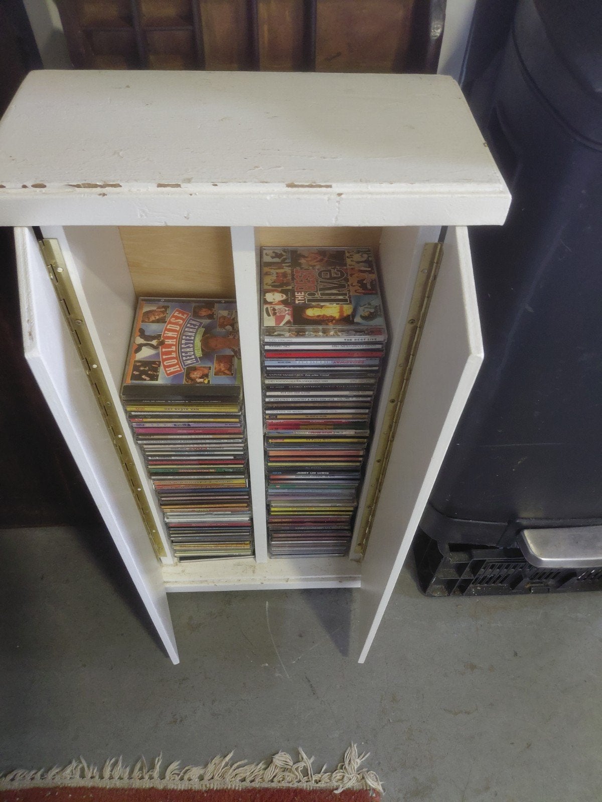 Cd kastje, Huis en Inrichting, Woonaccessoires | Cd- en Dvd-rekken, Ophalen, Hout, Cd's