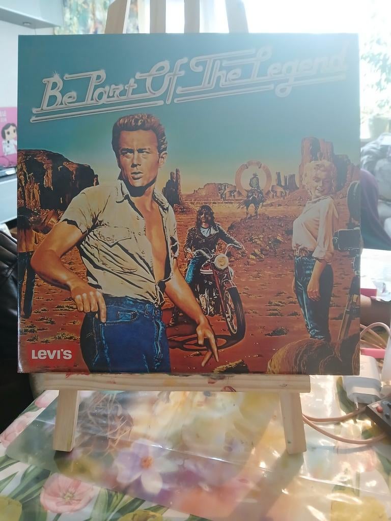 Levi's 'Be Part Of The Legend' Vinyl LP - James Dean, Ophalen of Verzenden, 1980 - 1989, Gebruikt, 12 inch