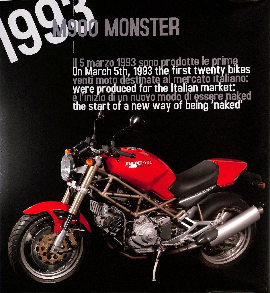 DUCATI MONSTER 20th Anniversary / twee talig, Verzenden, Nieuw, Otto Grizzi, Merk of Model