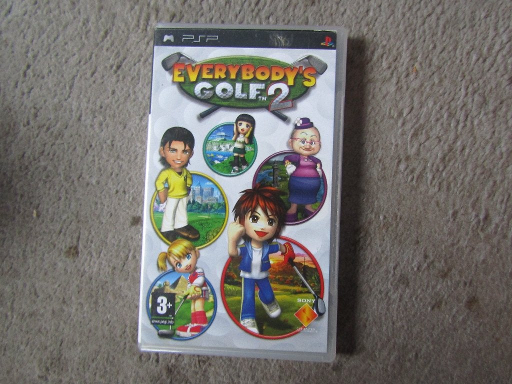 PSP spel: Everybody's golf 2, Gebruikt, 1 speler, Ophalen of Verzenden, Vanaf 3 jaar