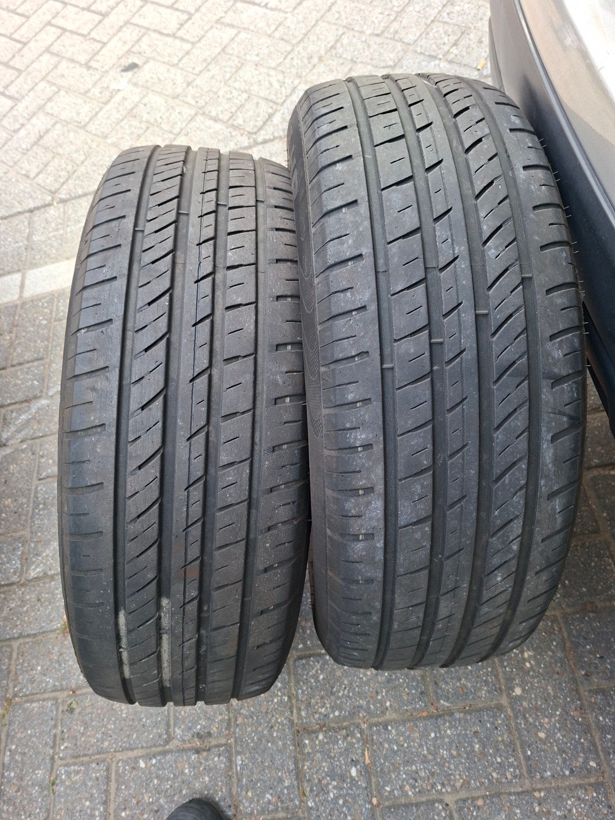 Ecovision zomerbanden 215/60R17 96H, Ophalen of Verzenden, Gebruikt