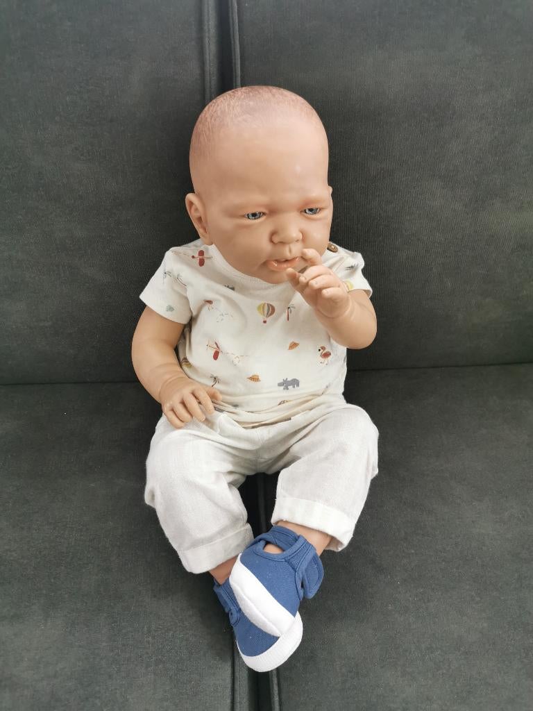 Levensechte babypop, Verzamelen, Poppen, Ophalen, Gebruikt, Pop, Levensecht of Reborn