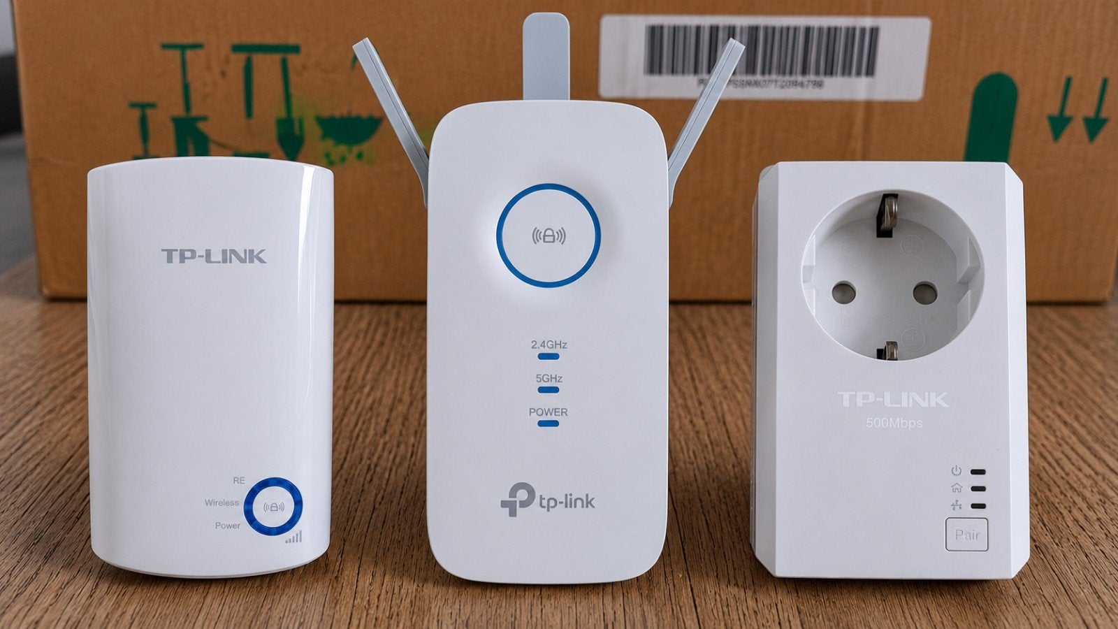 TP-Link Powerline Adapter & WiFi Range Extenders Set, Ophalen of Verzenden, Gebruikt, TP-Link