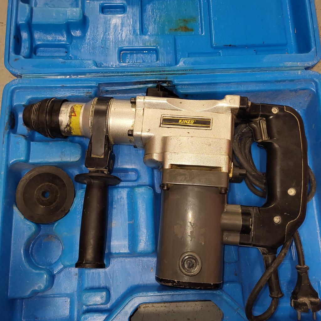 Kinzo Boorhamer 850 Hz 850W - Krachtige Boor- en Breekhamer, Boor- en/of Breekhamer, Ophalen of Verzenden, Klopboormechanisme