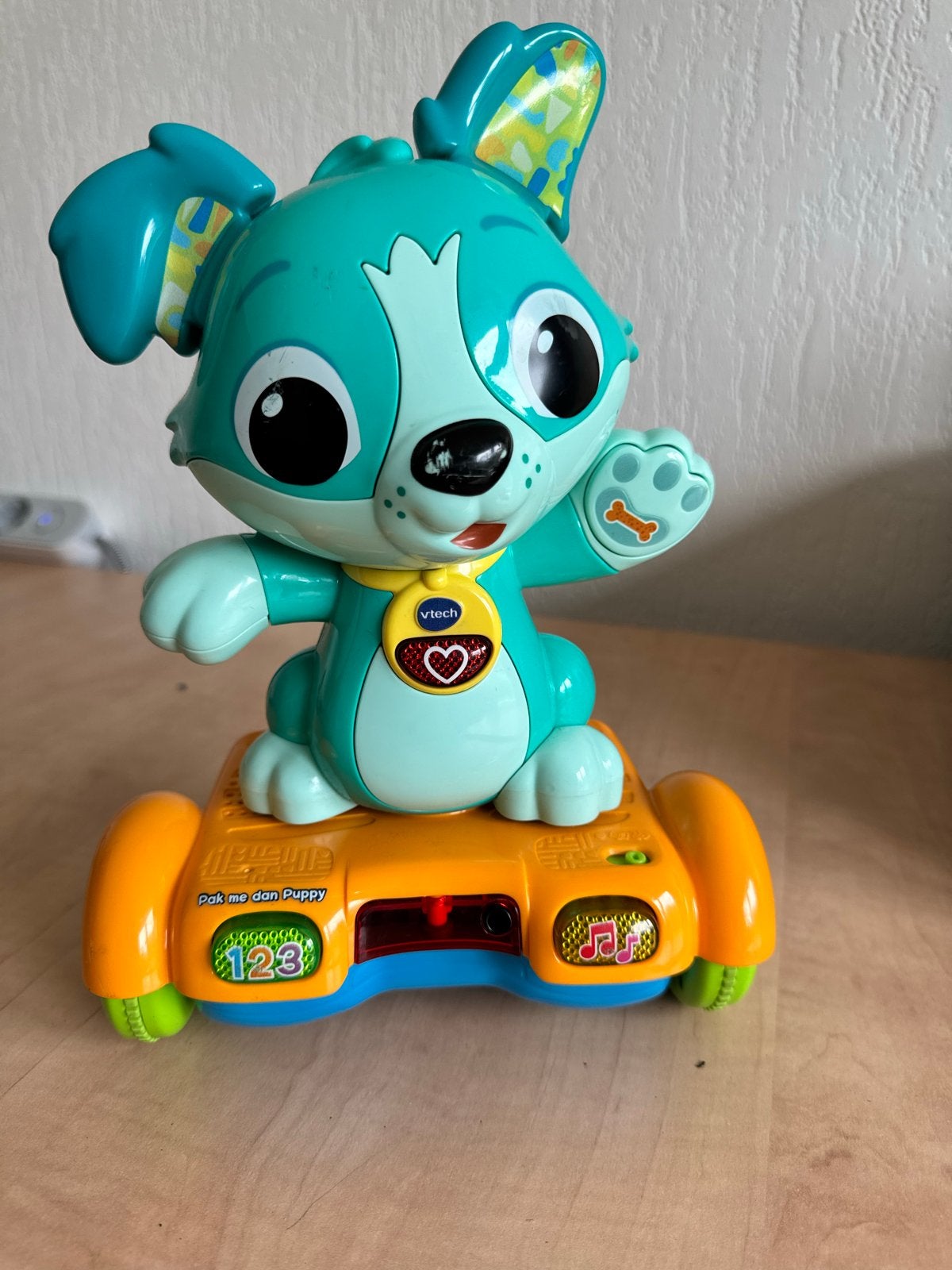 VTech Pak me dan Puppy - Interactief Speelgoed, Ophalen of Verzenden, Gebruikt, Overige typen, Met licht