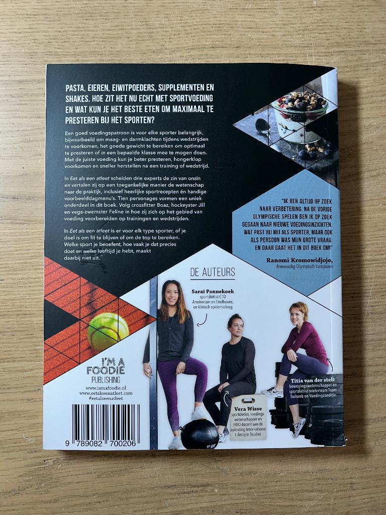 Eet als een Atleet, Boeken, Ophalen of Verzenden, Gelezen