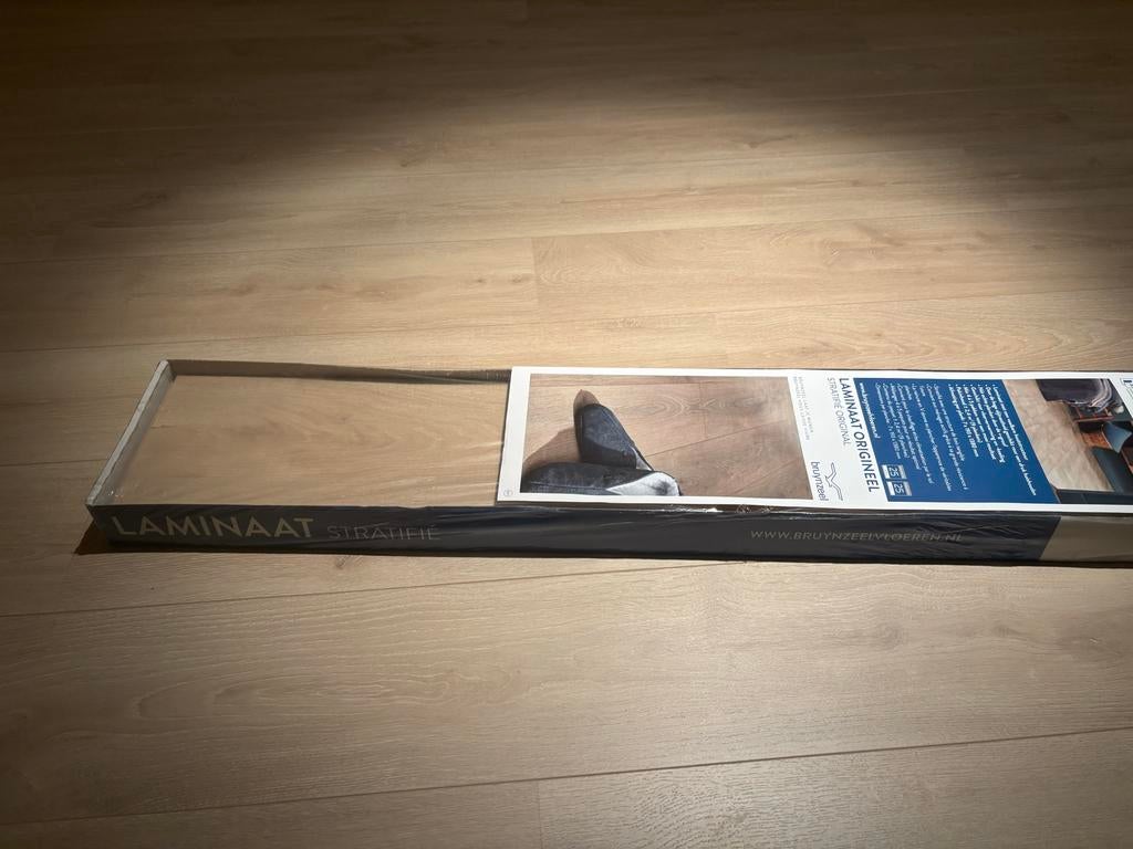 6 planken Bruynzeel Zuiver Zand Laminaat, Ophalen, Nieuw, Beige, Laminaat