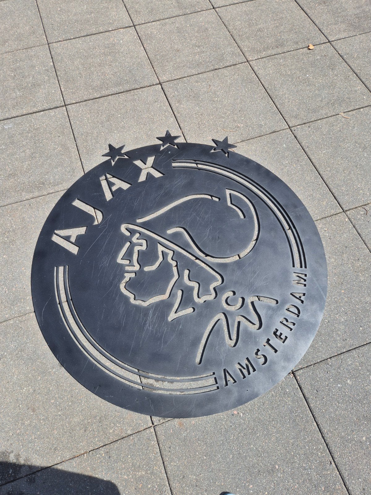 Ajax logo - Gebruikt met krassen, Verzamelen, Ophalen, Gebruikt, Ajax, Overige typen