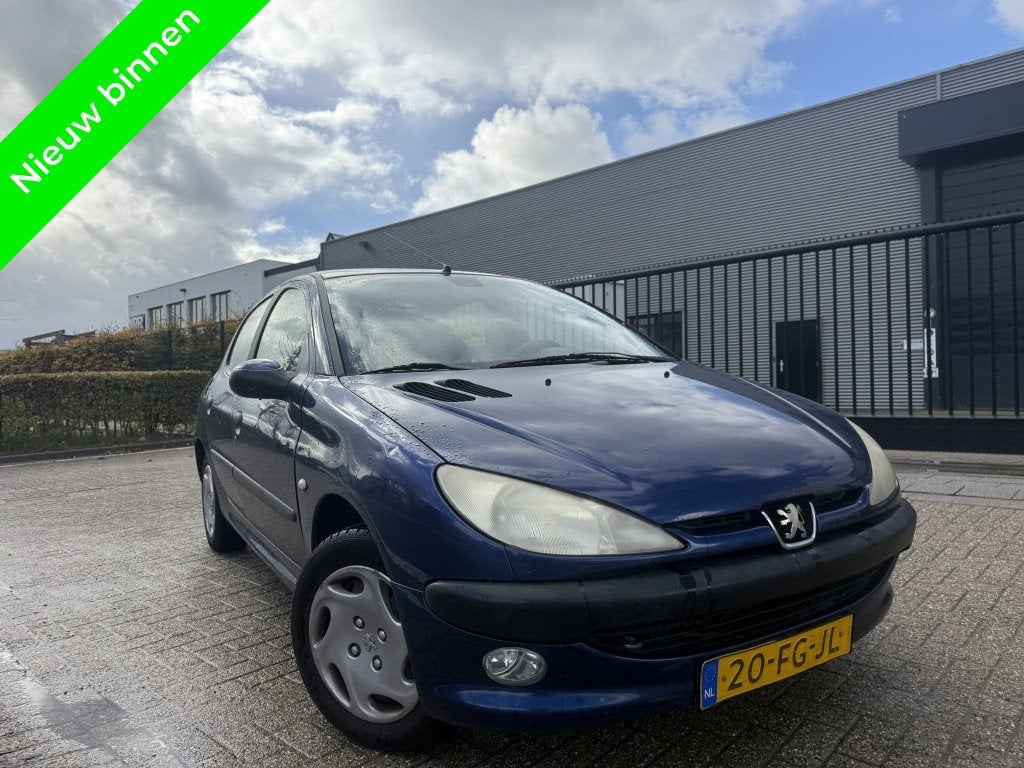 Peugeot 206 1.4 Gentry, Automaat, 1360 cc, Blauw, Bedrijf