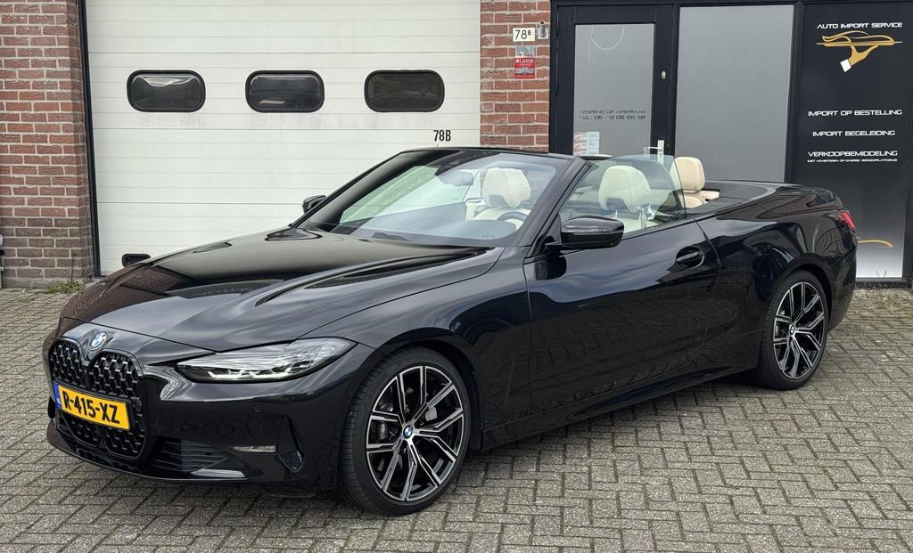 BMW 4-serie Cabrio 430i High Executive Ambiente, Air Collar, Auto's, Automaat, 1998 cc, Achterwielaandrijving, Gebruikt