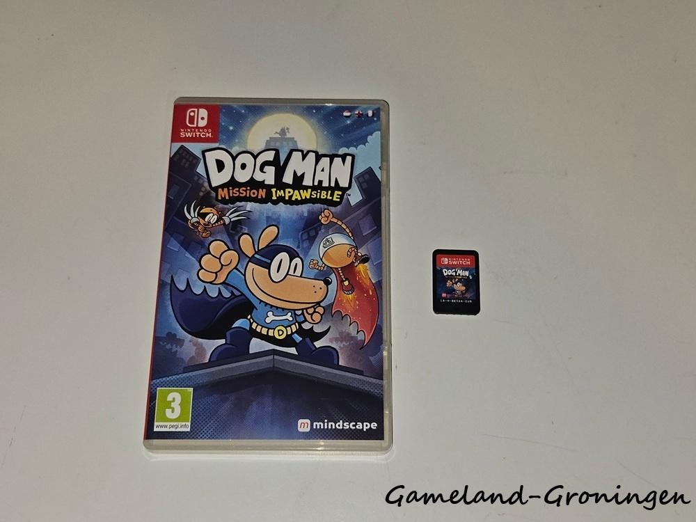 Dog Man Mission Impawsible (Switch), Gebruikt, -, -, 1 speler