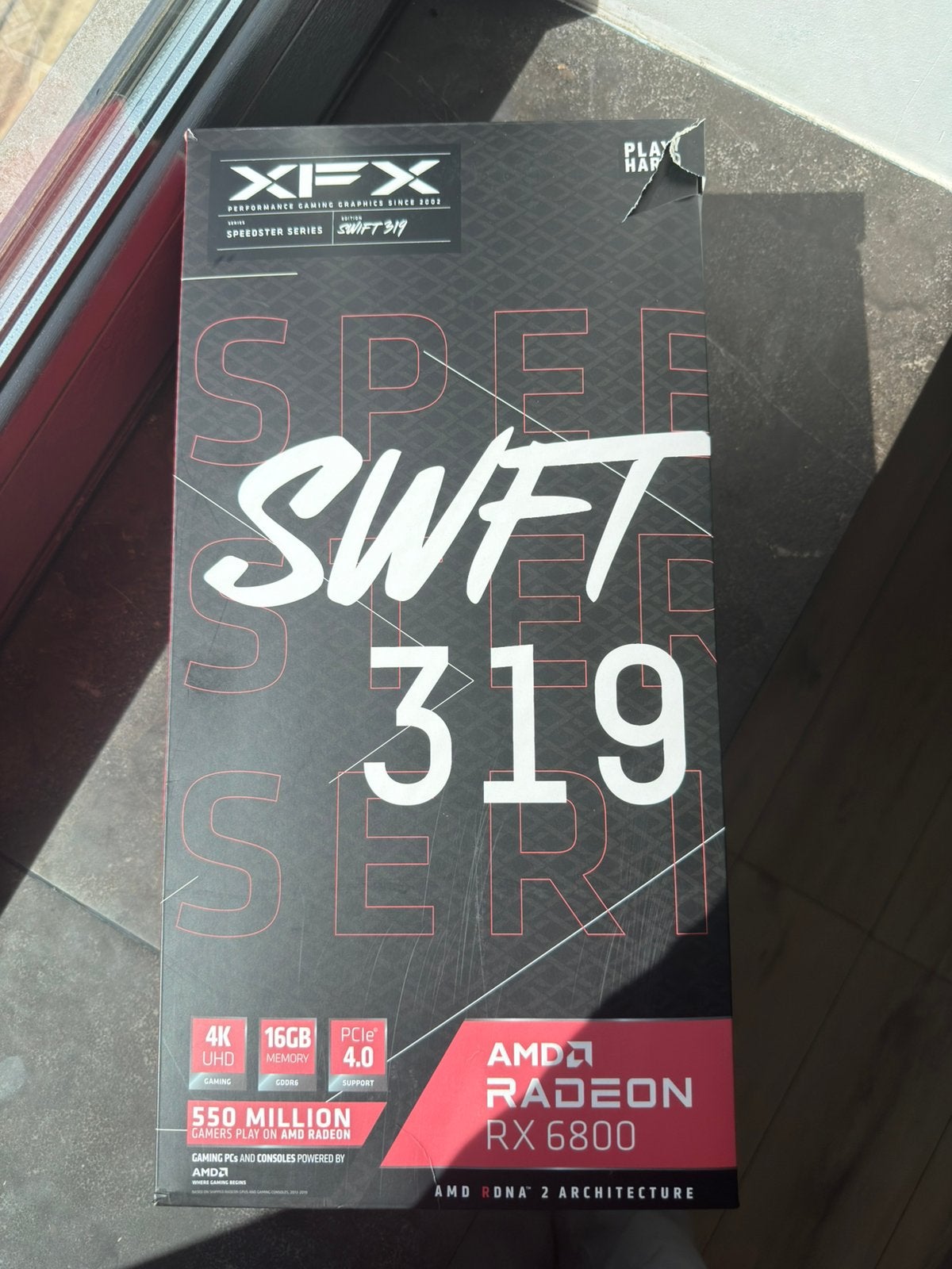 AMD Rx 6800 SWFT speedster, Computers en Software, Ophalen of Verzenden, Zo goed als nieuw, GDDR6, PCI-Express 4