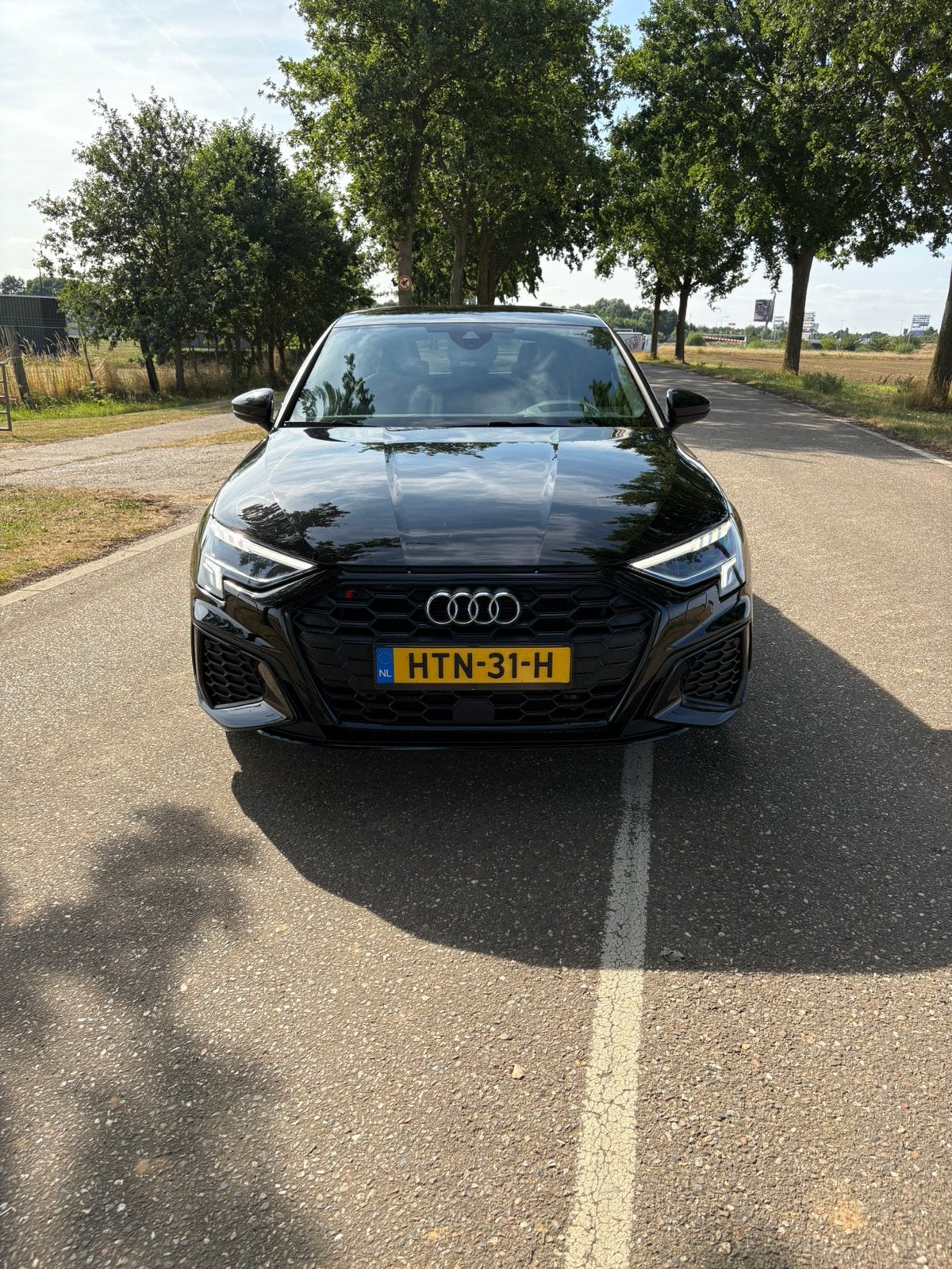Audi A3 45 Tfsi e 245pk Phev S-tronic 2022 Zwart, 4 cilinders, Leder en Stof, Zwart, 2075 kg