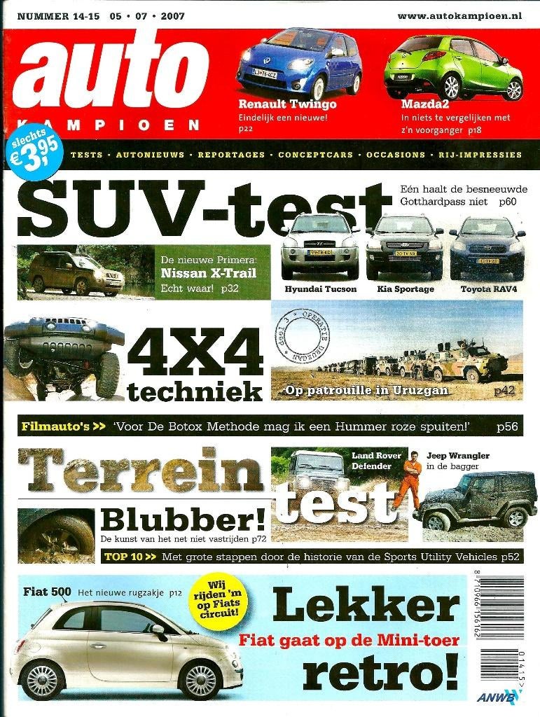 Autokampioen test Land Rover Defender 110, Boeken, Ophalen of Verzenden, Gelezen, Overige merken