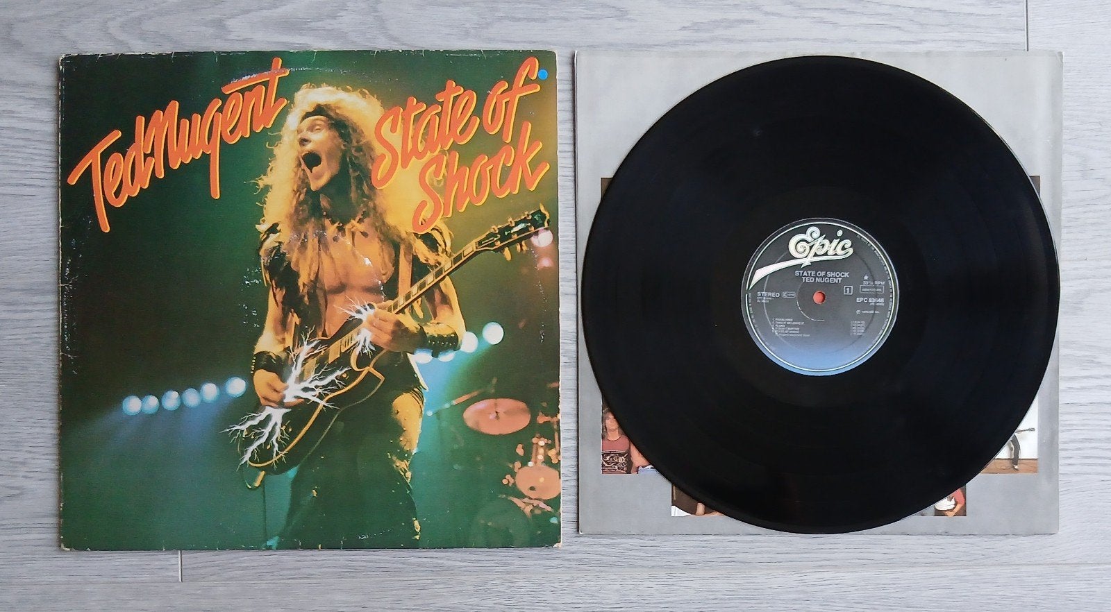 Ted Nugent State Of Shock Vinyl LP, Cd's en Dvd's, Ophalen of Verzenden, Gebruikt