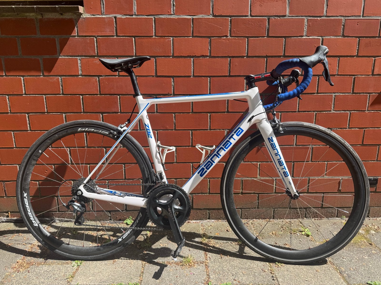 Zannata Z82 Carbon Racefiets 56cm - Shimano Ultegra, Gebruikt, Carbon, Velgrem, Meer dan 20 versnellingen