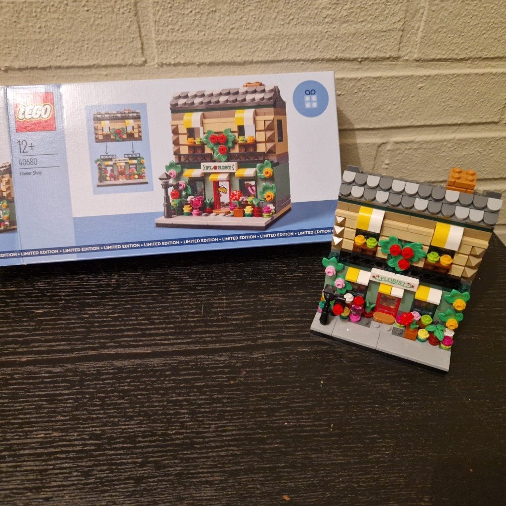 LEGO - bloemenwinkel - actieproduct, Compleet, Gebruikt, Lego, Ophalen of Verzenden