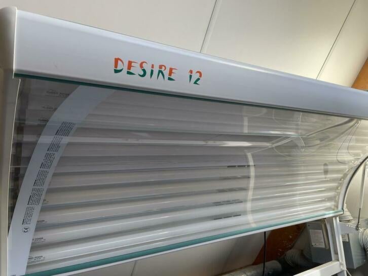 Alisun Desire 12 lamps zonnehemel te koop, Ophalen, Gebruikt, Zonnebank enkelzijdig, 10 tot 15 lampen