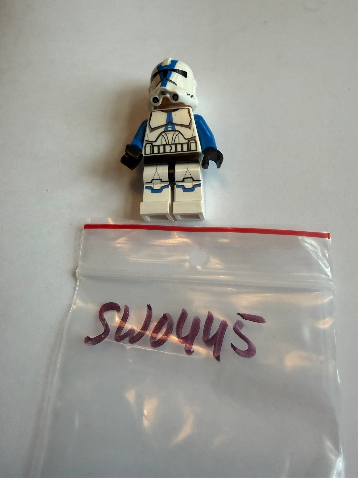 LEGO Star Wars Clone Trooper 501st Legion SW0445 Minifiguur, Ophalen of Verzenden, Zo goed als nieuw