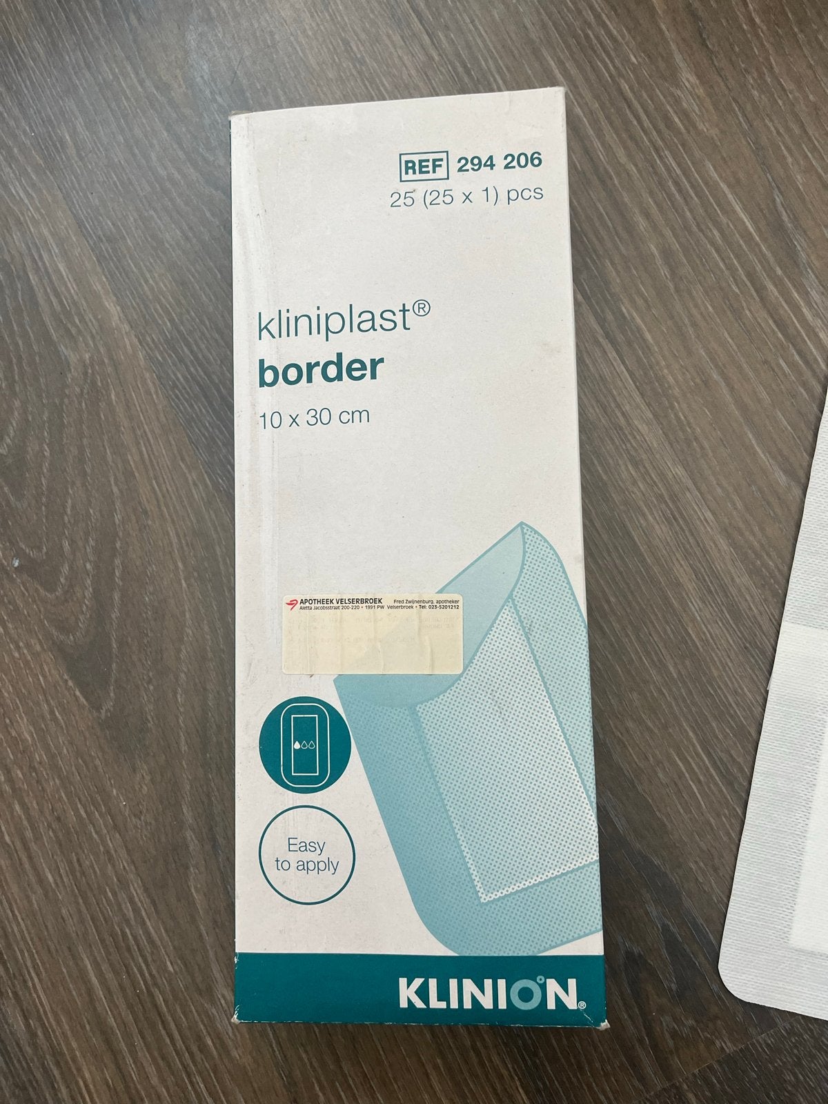 Kliniplast birder 10x30 pleisters, Ophalen of Verzenden, Nieuw