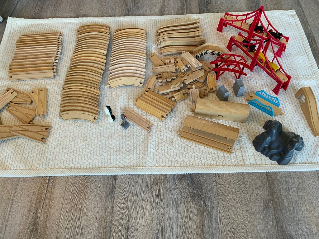 Houten rails en allerlei, Ophalen, Gebruikt, Overige typen