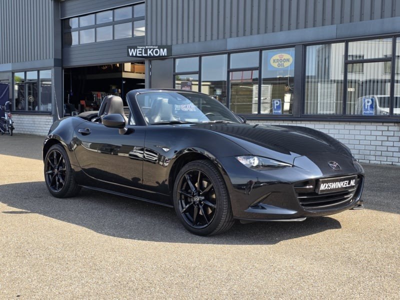 Mazda MX5 MX-5 Cabrio ND 2.0 liter GT-M 160 pk | 2017 Zwart, Auto's, Mazda, Bedrijf, Te koop