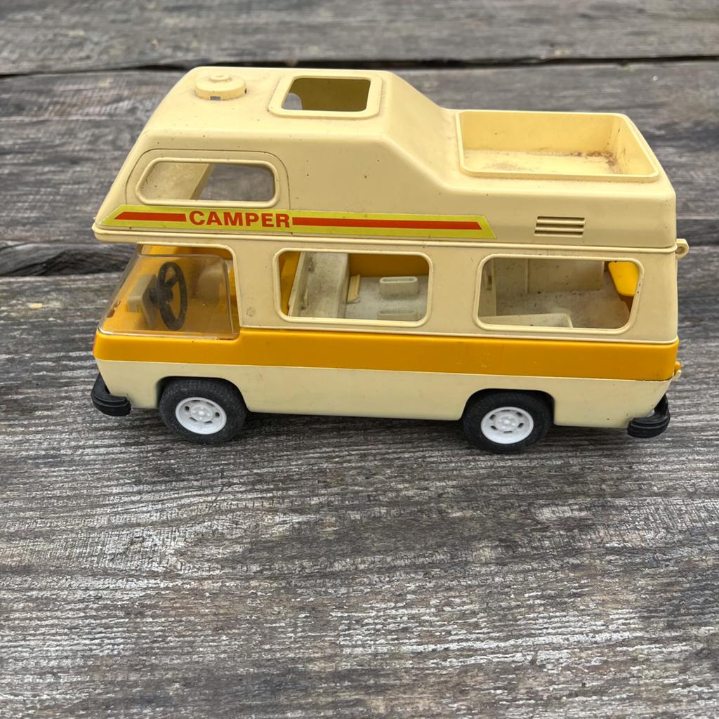 Playmobil camper jaren 70-80 vintage retro €10, Ophalen of Verzenden, Gebruikt, Overige typen, Overige merken