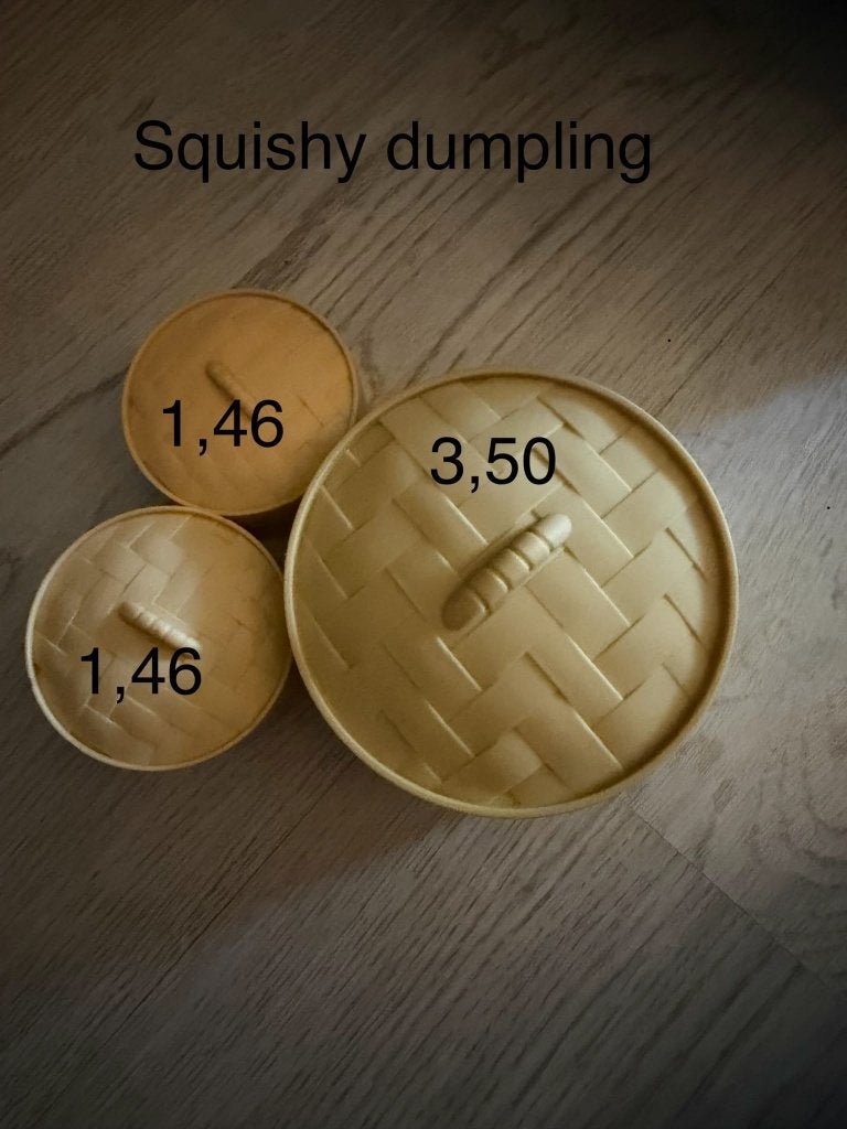 Squishy Dumpling sensory toy, Ophalen, Zo goed als nieuw