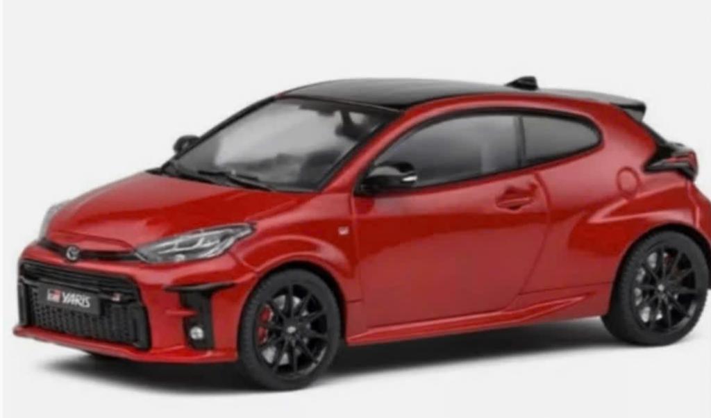 Toyota Yaris Gr Rood 2020 schaal 1/43 Solido Ref : S4311102, Verzenden, Nieuw, Auto, Solido