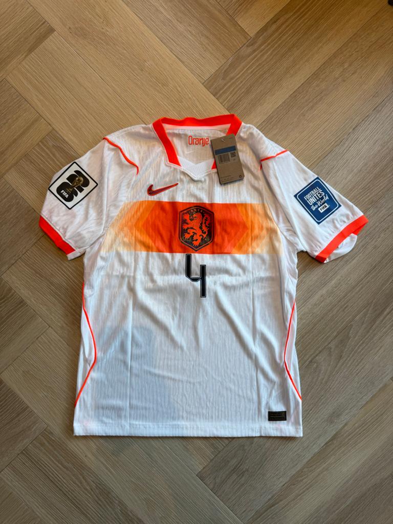 Virgil van Dijk WK 2026 Player Edition Shirt Maat M, Ophalen of Verzenden, Zo goed als nieuw, Voetbal