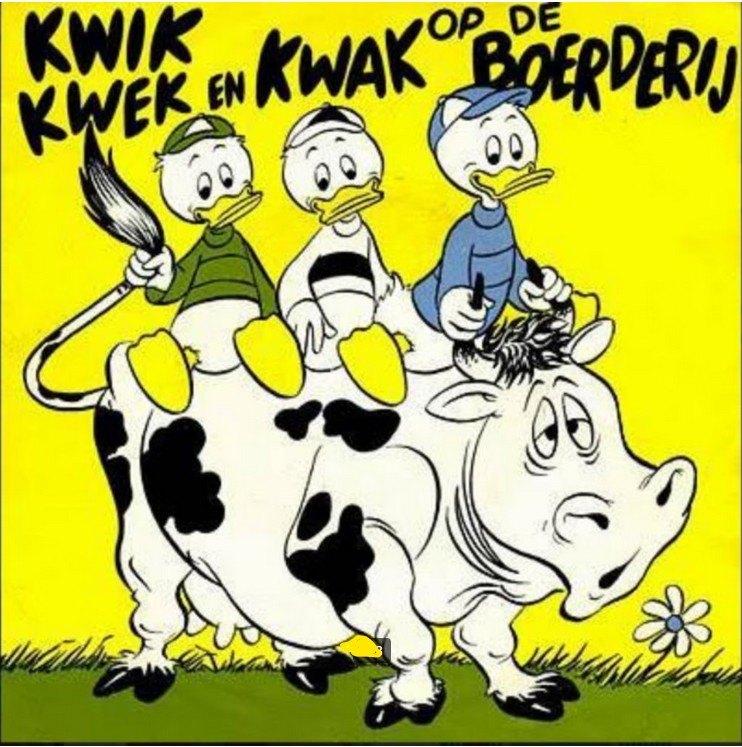 Walt Disney 1958 Donald Duck EP Origineel!, Cd's en Dvd's, Vinyl Singles, Verzenden, Gebruikt, Pop, Single