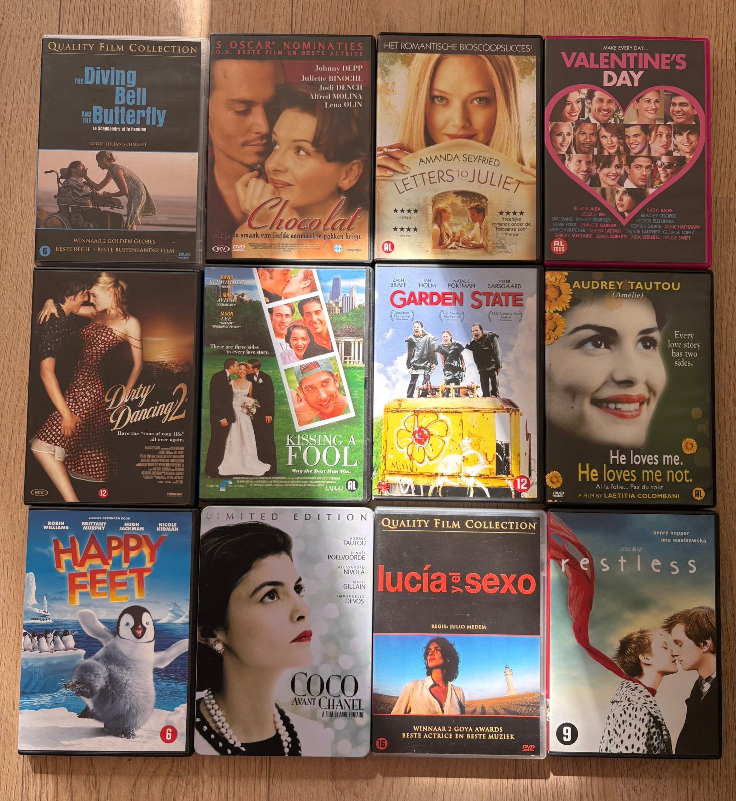 12 dvd’s voor €6,-. Ook per stuk te koop, Vanaf 12 jaar, Ophalen of Verzenden, Zo goed als nieuw, Nederlands