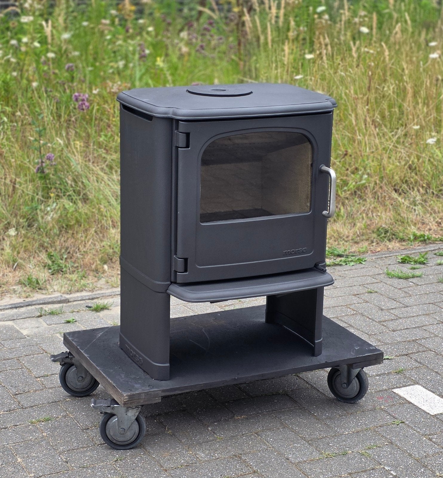 Houtkachel Morso 3440, Huis en Inrichting, Kachels, Houtkachel, Ophalen of Verzenden, Zo goed als nieuw, Vrijstaand
