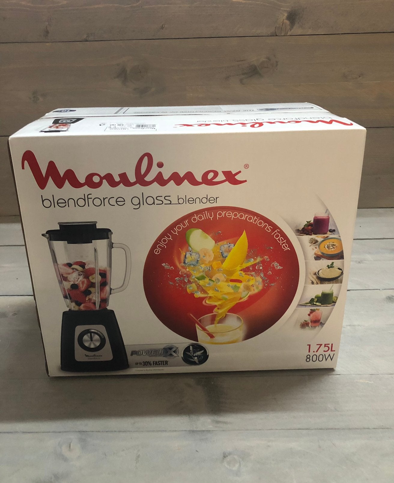 MOULINEX Blender BlendForce Powelix (LM435810), 1 tot 2 liter, Nieuw, Ophalen of Verzenden, Nvt