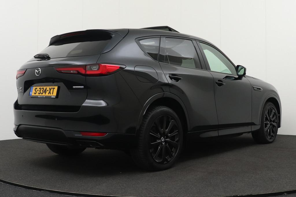 Mazda CX-60 2.5 e-SkyActiv PHEV Homura Pano-dak 20'LMV 360*C, Auto's, Mazda, Automaat, Gebruikt, 4 cilinders, Lichtsensor