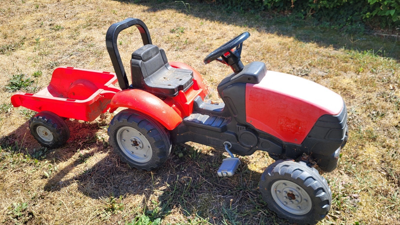 Kindertractor met aanhanger, Fietsen en Brommers, Fietsen | Kinderfietsjes, Ophalen, Minder dan 16 inch