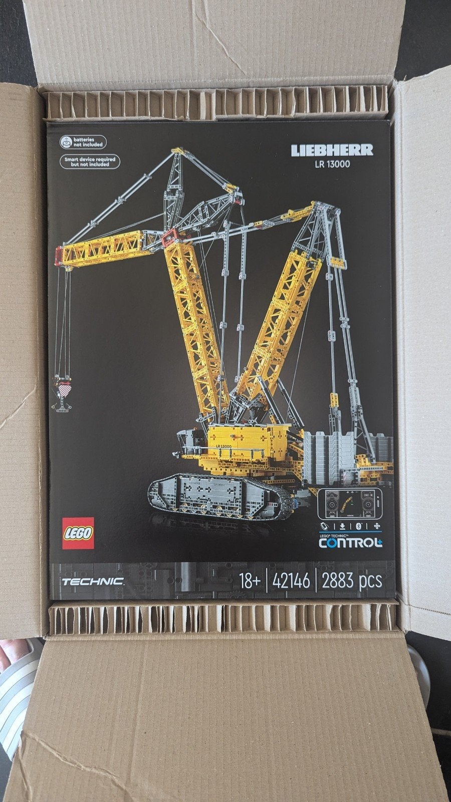 LEGO Technic (42146) Liebherr LR 13000 Kraan, Ophalen of Verzenden, Nieuw, Overige merken
