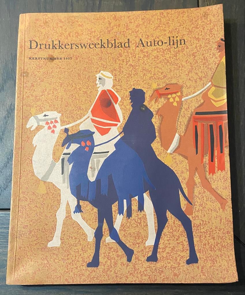 Grafisch Nederland Kerstnummers 1957 en 1969, Ophalen of Verzenden, Gelezen, Overige typen