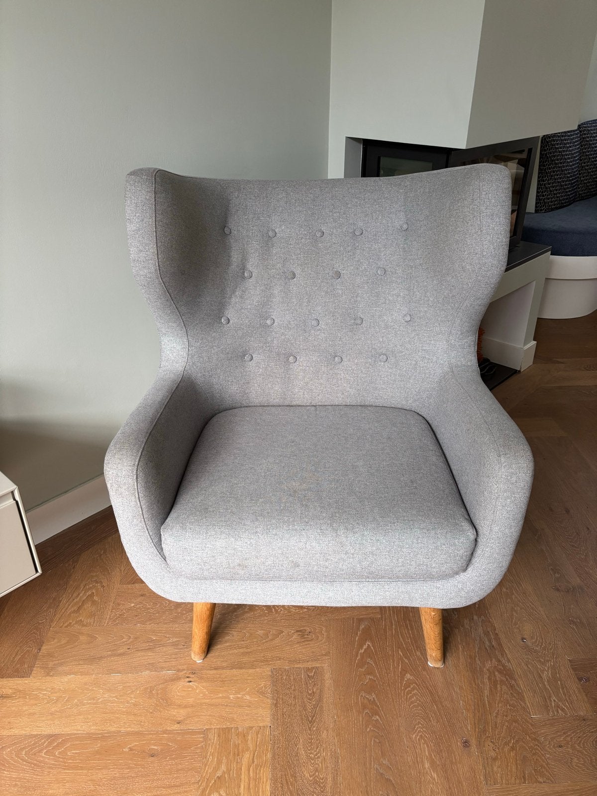 SofaCompany ‘Paul’ Fauteuil, Huis en Inrichting, Fauteuils, Ophalen, 75 tot 100 cm, Zo goed als nieuw, Stof